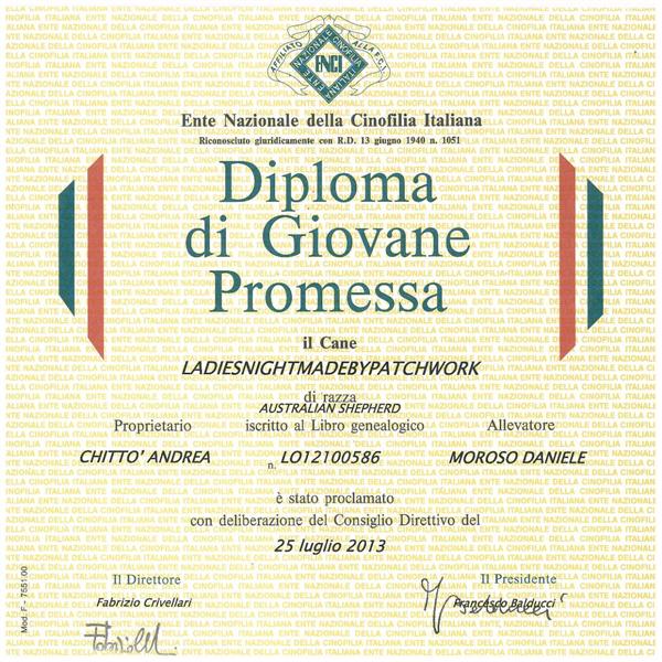 Lady diploma