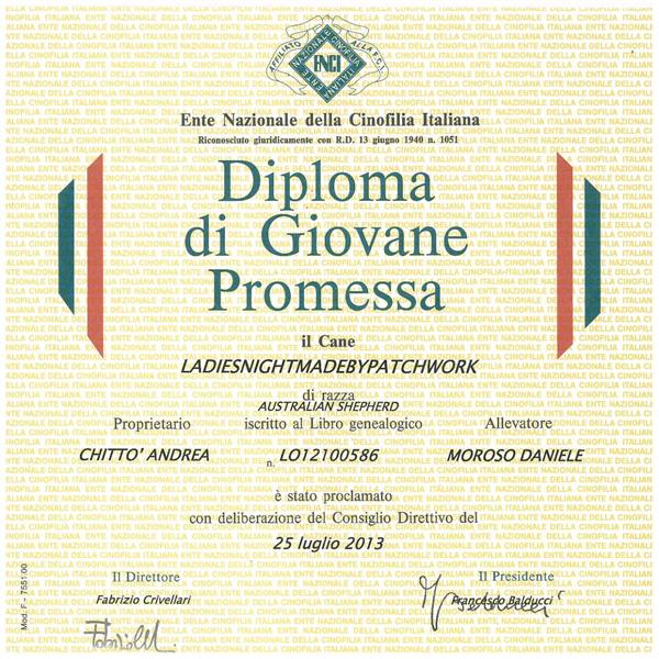 Lady diploma