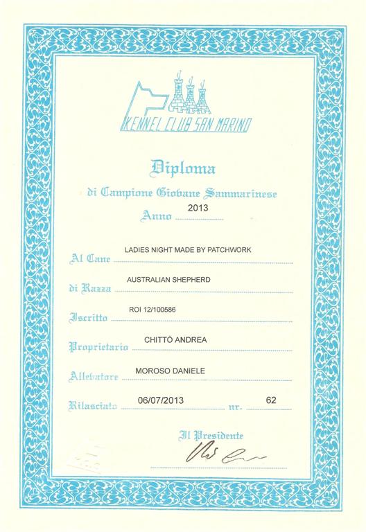 Lady diploma